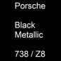Preview: Porsche, Black Metallic, 738 / Z8.